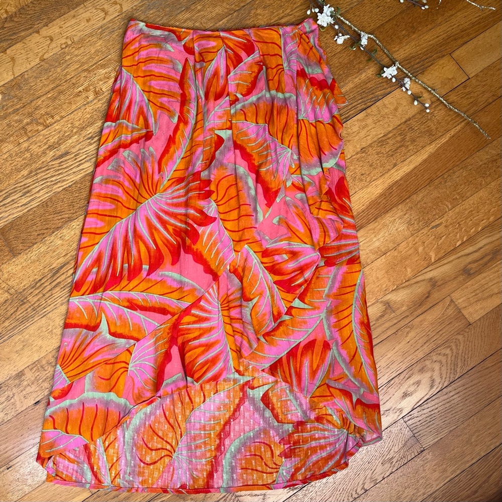 CYNTHIA ROWLEY High Low Ruffle Skirt - Picture 2 of 12